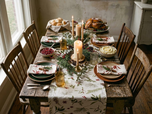 Boughs & Berries table runner