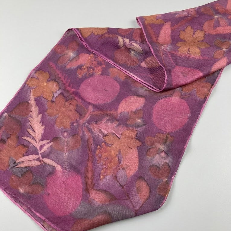 Silk/Wool Blend Scarf
Lac - Bright 