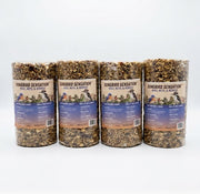 4 Pack Bugs, Nuts and Berries Seed Cylinder 1.5 lbs