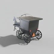 Rear view of buggy portion