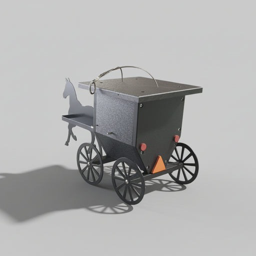 Rear view of buggy portion