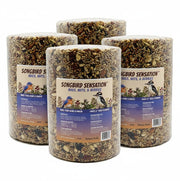 4 Pack Bugs, Nuts and Berries Seed Cylinder - Large - 3.8 lbs