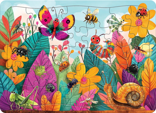 Bugs and Blossoms Tray Puzzle