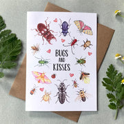 Bugs and Kisses Card