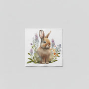 Belle Bunny Paper Napkin - Beverage Size