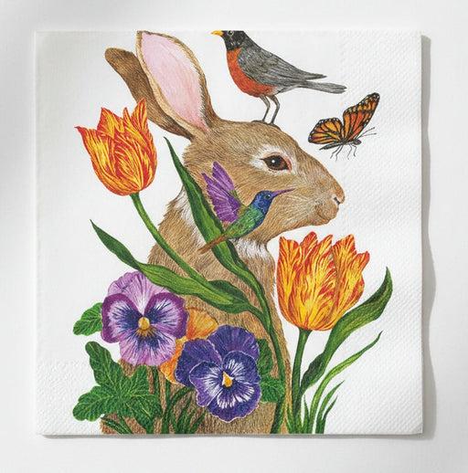 Bunny Buddies Paper Napkins - lunch size