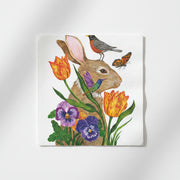 Bunny Buddies Paper Napkins - beverage size