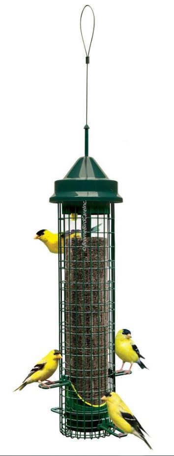 Deluxe Squirrel Buster Feeder System with Pole Set - Squirrel Buster Finch feeder