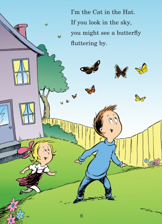 Dr. Suess: My, Oh My–A Butterfly! All About Butterflies - illustration and text