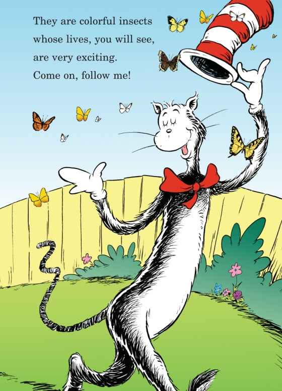 Dr. Suess: My, Oh My–A Butterfly! All About Butterflies - illustration and text