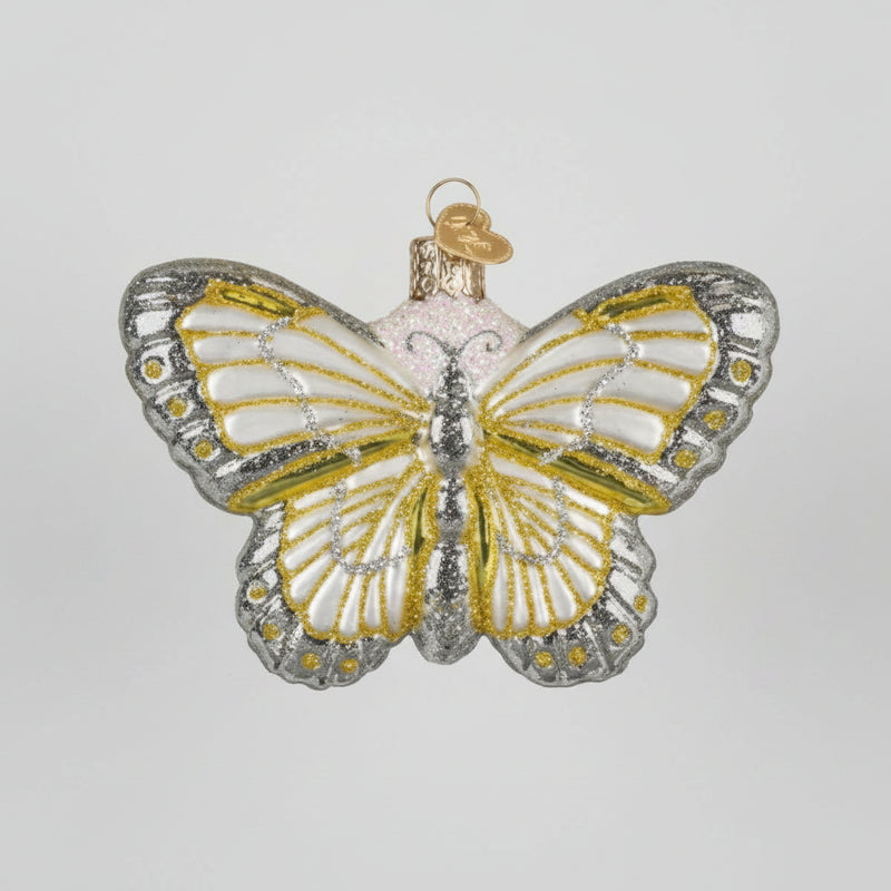 Sterling Butterfly Ornament