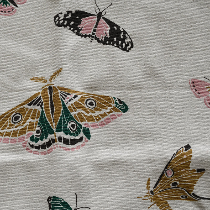 Prairie Pollinators Organic Canvas Tote 
closeup of design