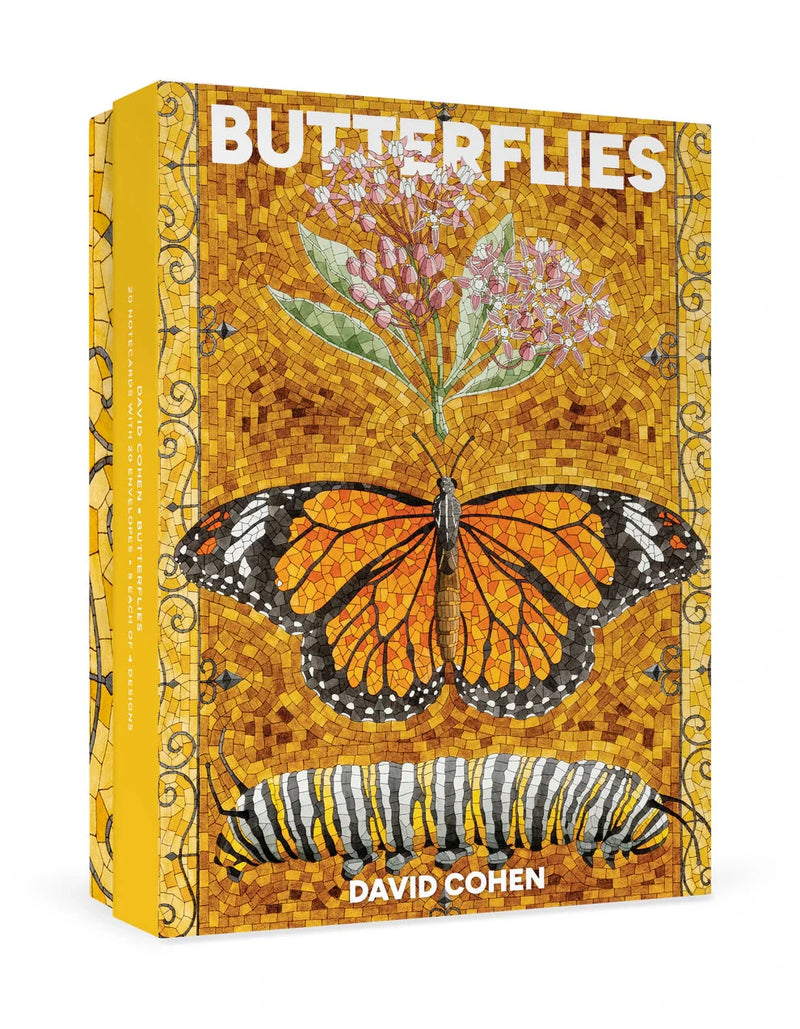Butterflies Boxed Notecard Assortment by David Cohen