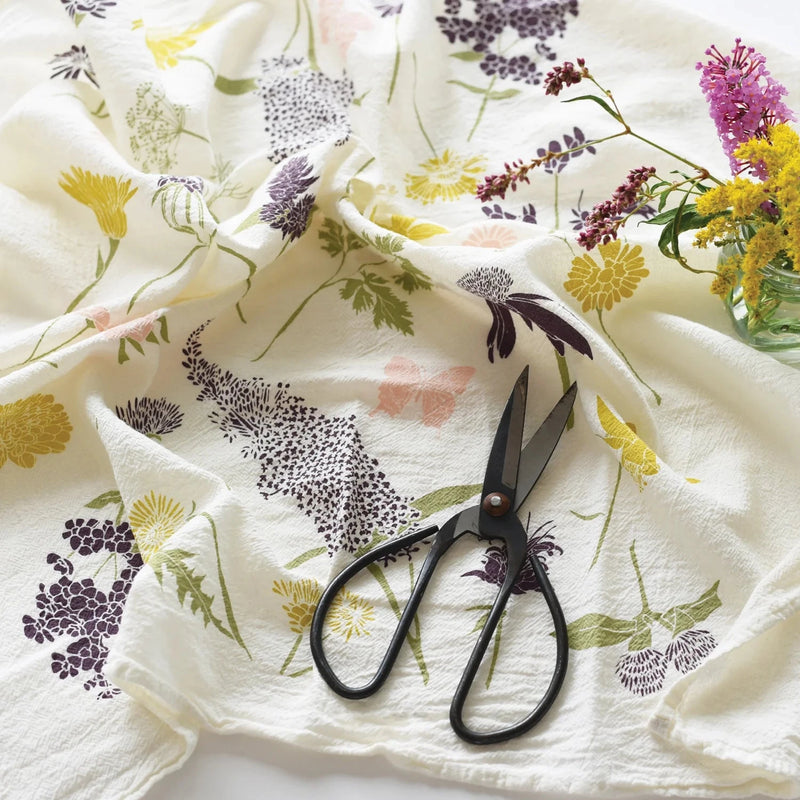 Butterfly Garden Kitchen Towel