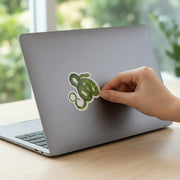 Smooth Green Snake Sticker