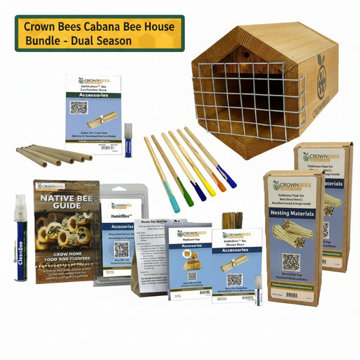 Crown Bees Cabana Bee House Bundle - Dual Season
