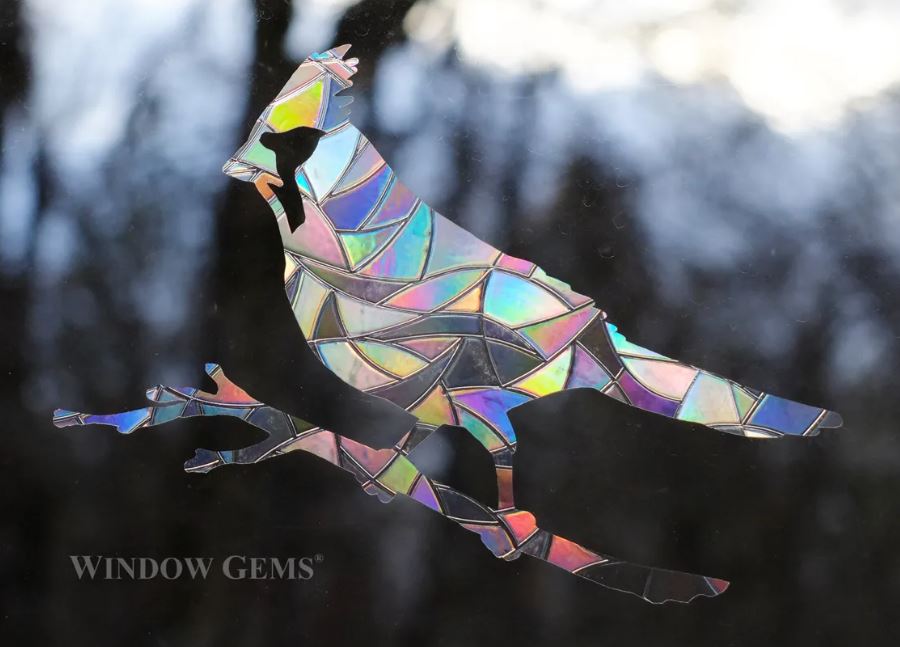 Cardinal Window Cling