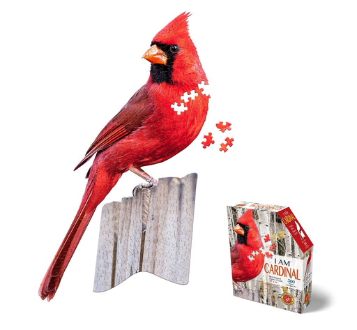 puzzle of a cardinal