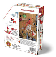 I Am Cardinal 300 Piece Jigsaw Puzzle back of puzzle box