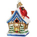 Northern Christmas Ornament Bundle - Set of 6 - Cardinal Birdhouse Ornament