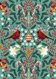 Catherine Marion: Christmas Day Holiday Cards - closeup of card