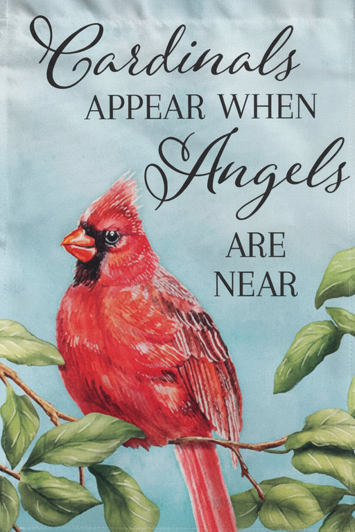 Cardinals Appear Garden Flag
