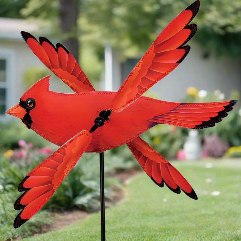 Cardinal Whirligig Spinner