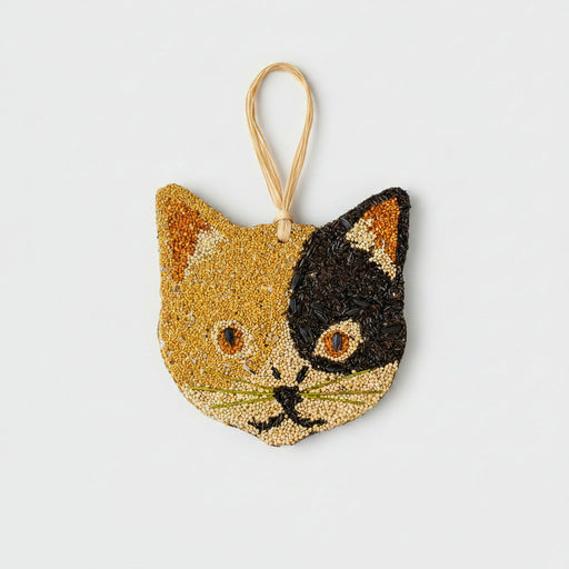 Cat Cookies - Birdseed Ornaments - Calico
