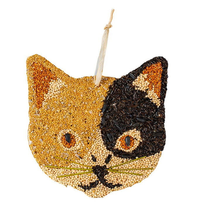 Cat Cookies - Birdseed Ornaments - Calico