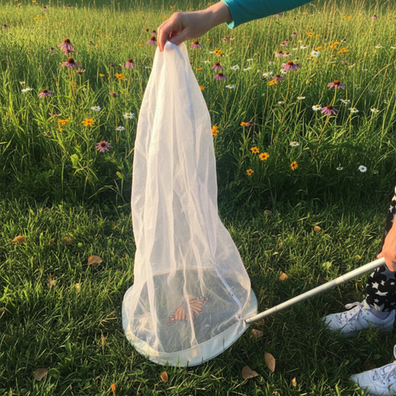18" Lepidoptera Net Kit (White Fine Mesh Bag)