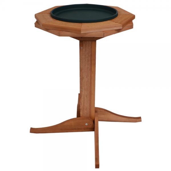 Red Cedar Heated Bird Bath