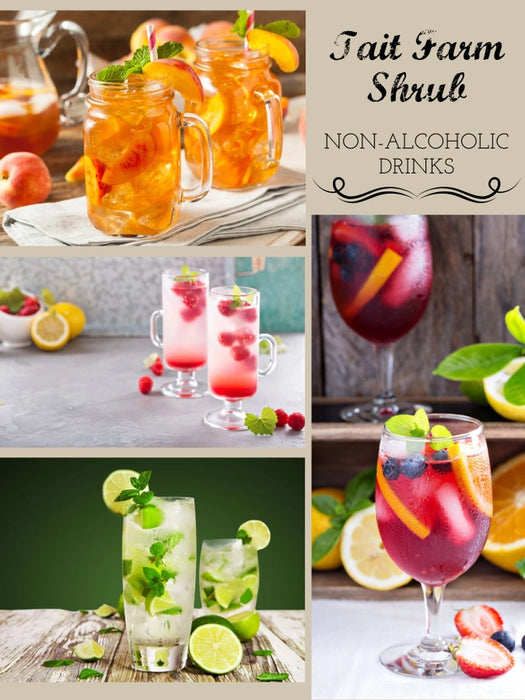 Sour Cherry Shrub recipe ideas - non-alcoholic drinks