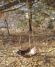 Hanging Bird Bath - American Chestnut Leaf Bowl