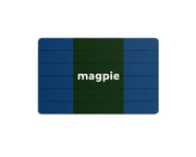 Charley Harper’s I Am Wild Flash Cards - sample card magpie word