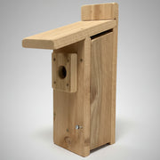 Large Chickadee/Wren House - Post Mounted