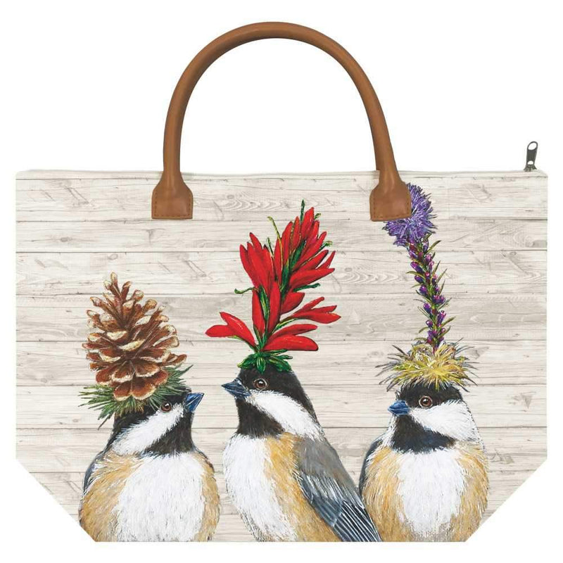 Canvas Tote Bag - Chickadee Sisters