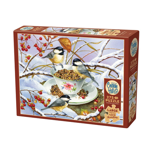 Chickadee Tea 275pc Puzzle box