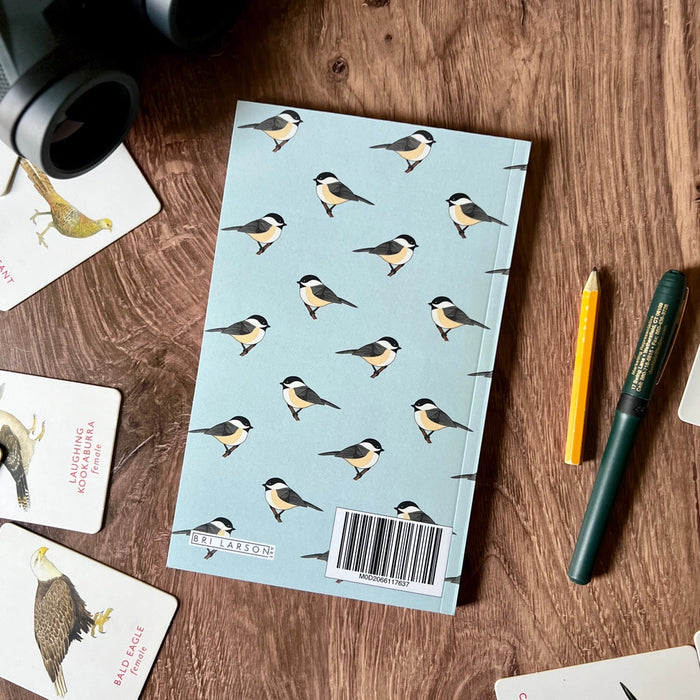 Chickadee Notebook - back