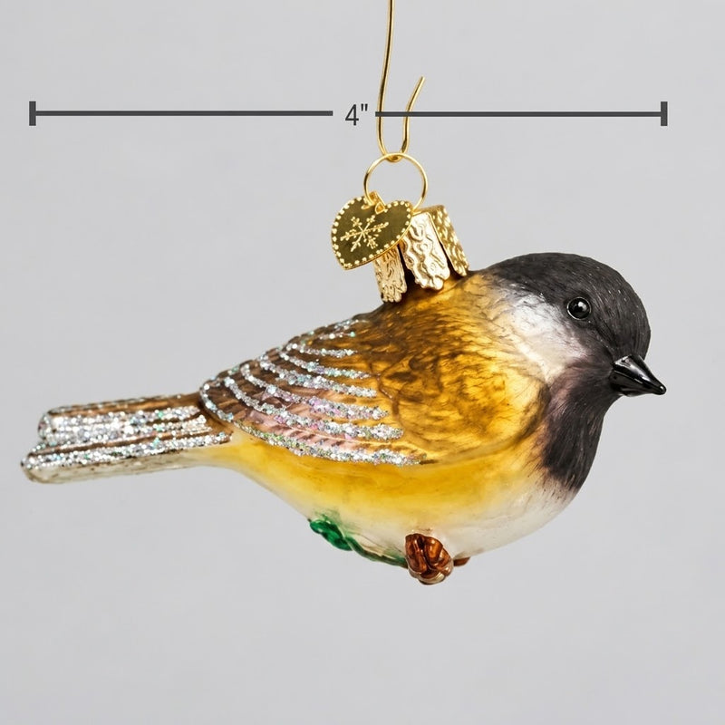 Black-Capped Chickadee Ornament