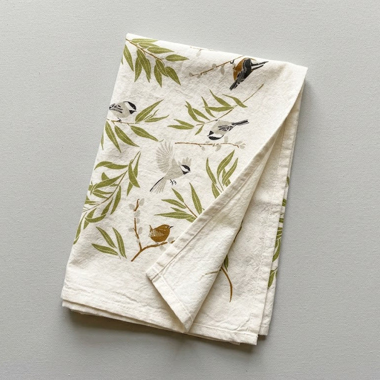 Hostess Kitchen Bundle - Chickadee
flour sack towel