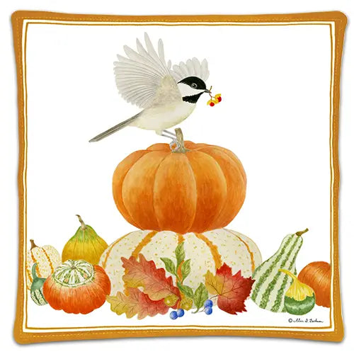 Spiced Hot Pad - Fall Chickadee
