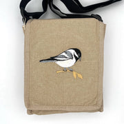 Black-Capped Chickadee Field Bag front flap