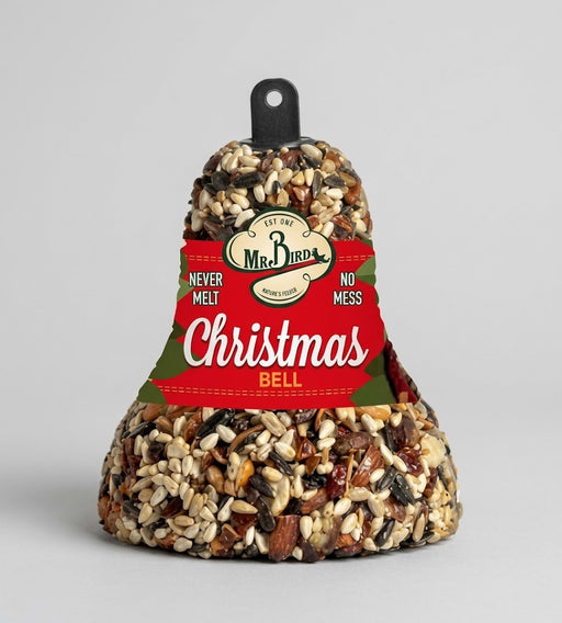 Mr. Bird Christmas Fruit & Nut Bell
