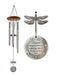 Silver Dragonfly Memorial Wind Chime- Large