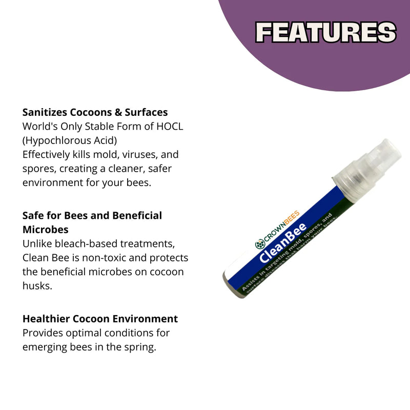 Crown Bees Cabana Bee House Bundle - Dual Season