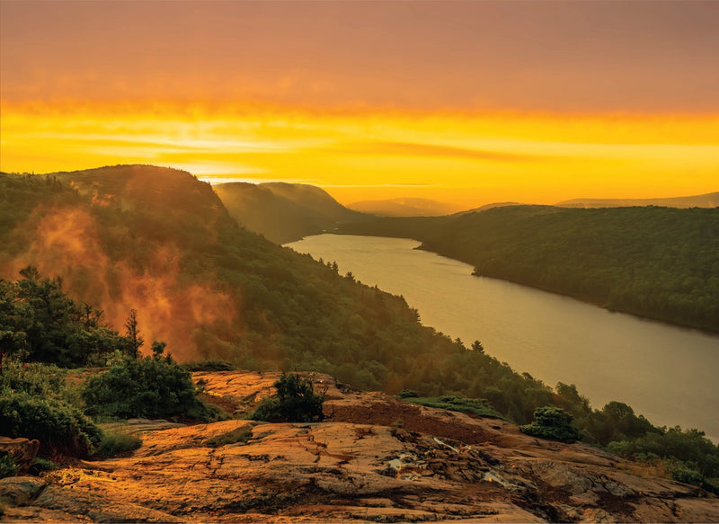 Lake of the Clouds 1000 Piece Jigsaw Puzzle
Photo of the puzzle picture