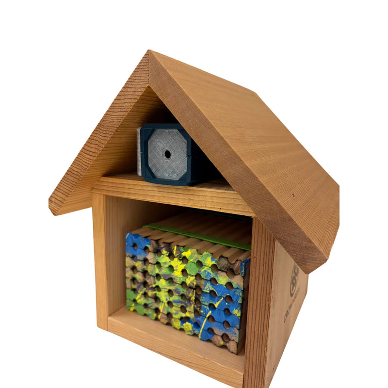 3D Printed Bee Cocoon Hatchery™ - Square Tube in use