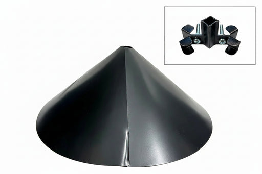 Cone Squirrel Baffle/Squirrel Guard - Black