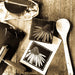Echinacea Watercolor Linocut Card - print process