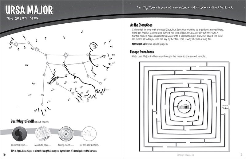 Constellations Activity Book